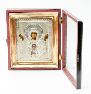 Russian icon the Sign. — image 3