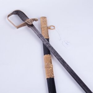 Unknown navy officer sword. — image 1