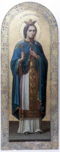Russian icon Saint Alexandra the Queen. — image 1