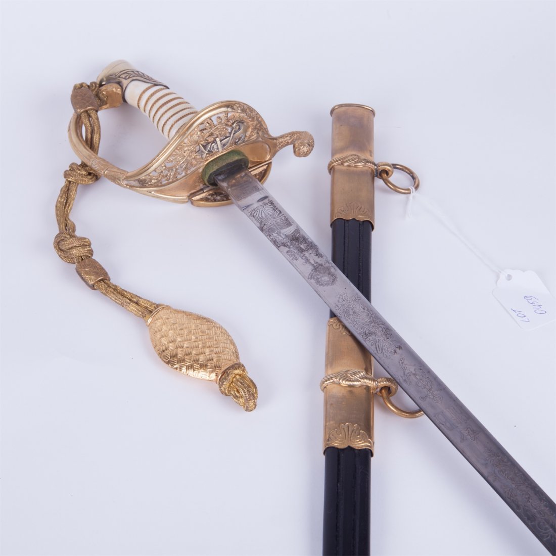 Brazilian navy officer sword. — image 1
