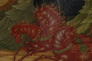 Two Russian lacquer plates. — image 5