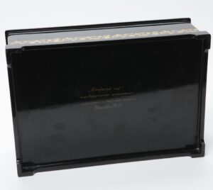 Russian lacquer box "Boyar feast". — image 4