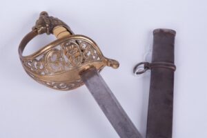 Netherlands Holland Dutch navy sword. Model 1881. — image 1