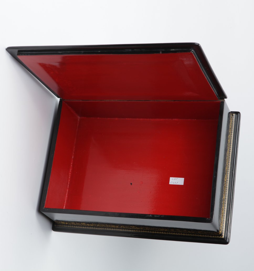 Russian lacquer box "Red square". — image 3