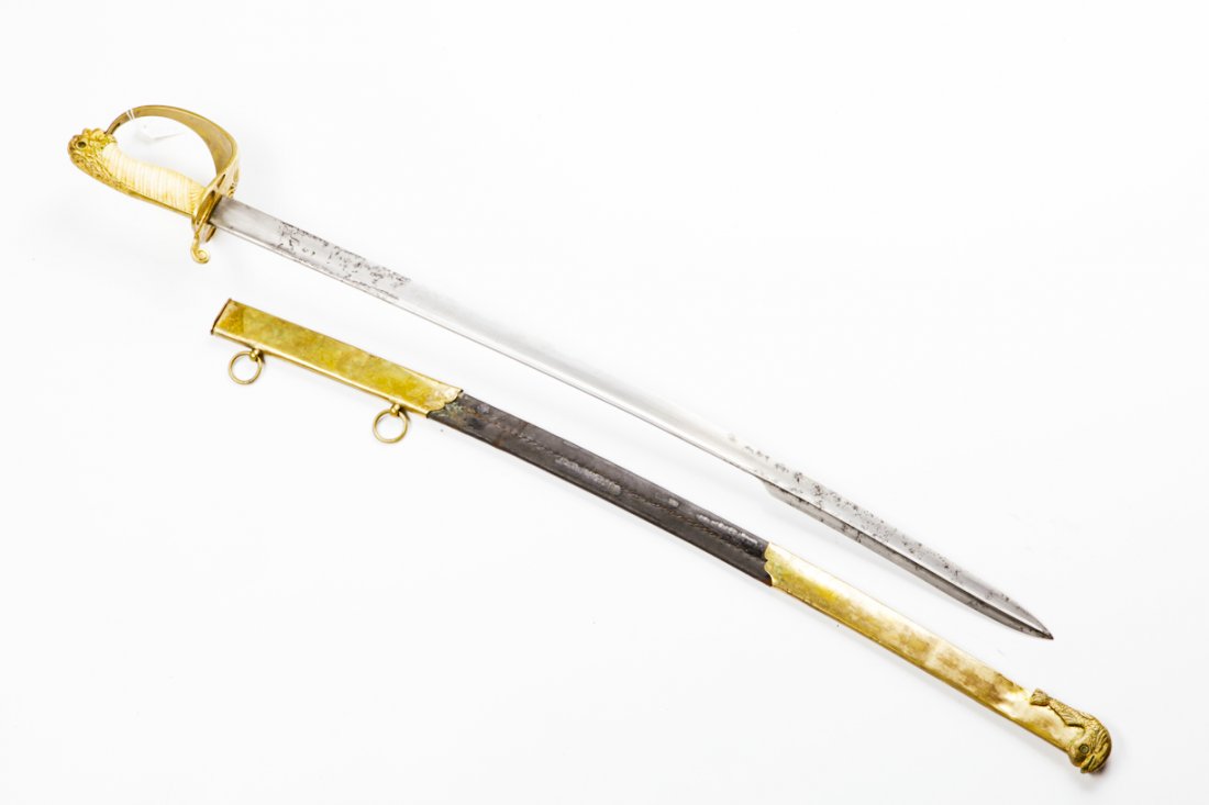 Swedish navy officer sword. — image 2