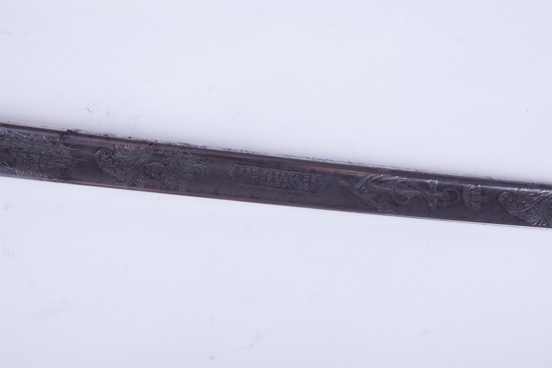 Portuguese navy officer sword. — image 2