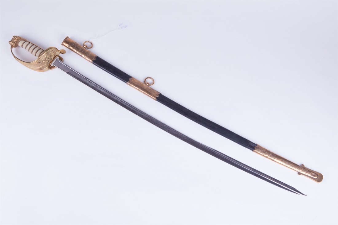 Portuguese navy officer sword. — image 4
