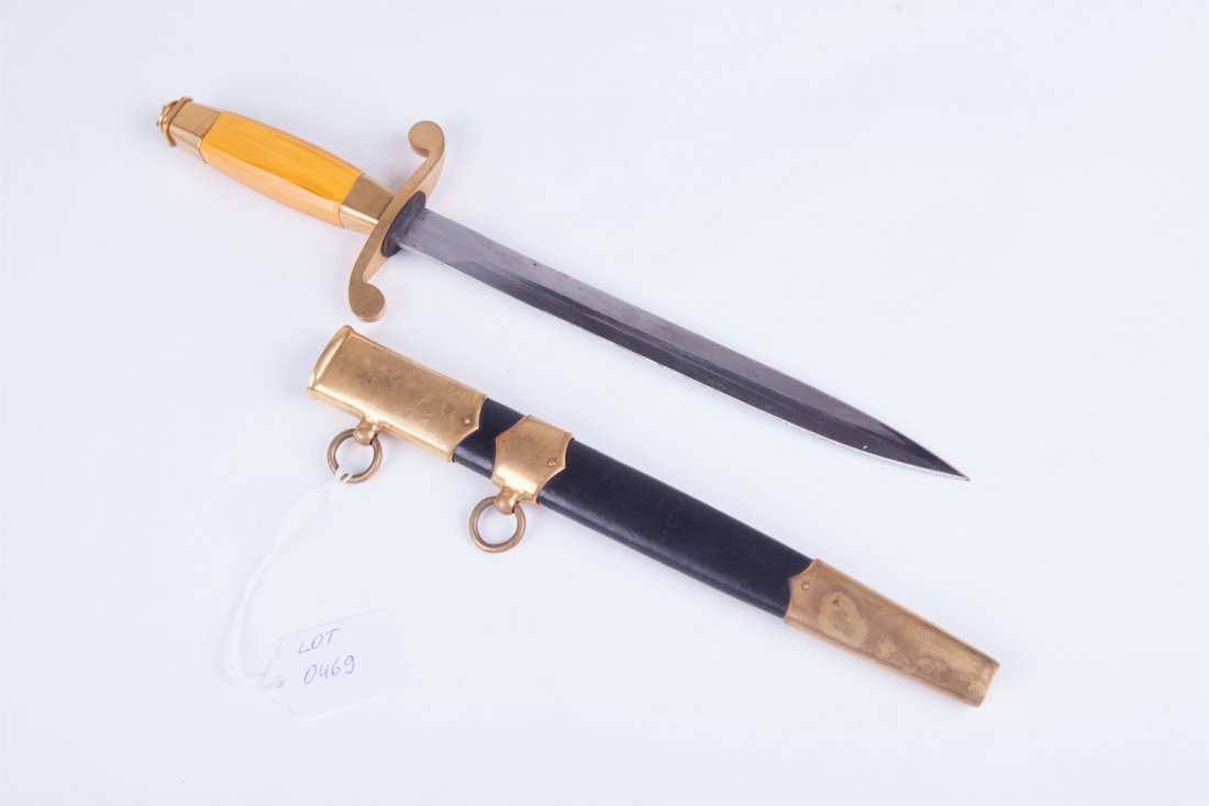 Soviet navy officer dagger. Model 1940 y. — image 1