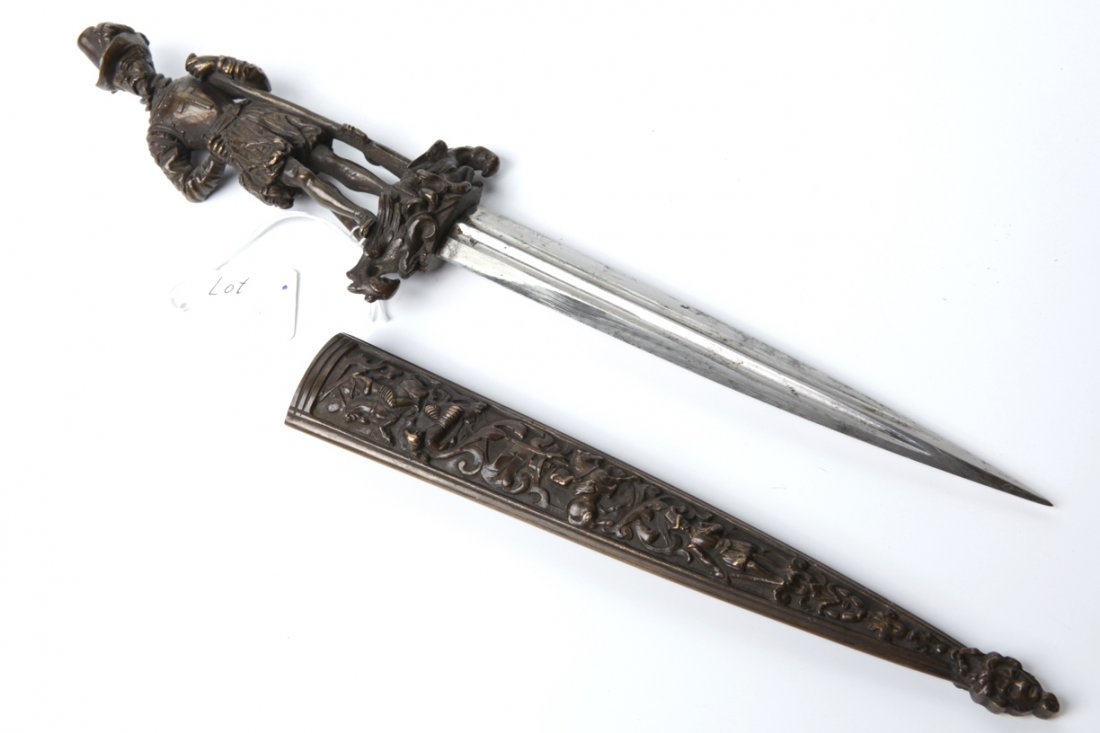 Romantic dagger. 19 century. Europe. — image 1