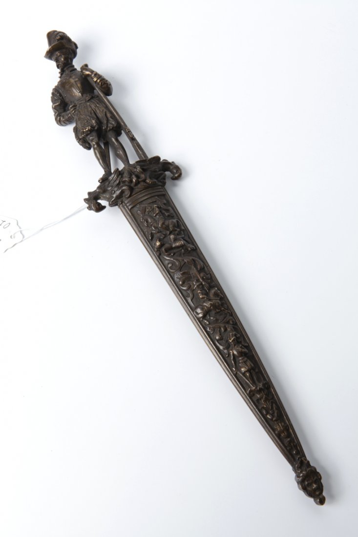 Romantic dagger. 19 century. Europe. — image 5