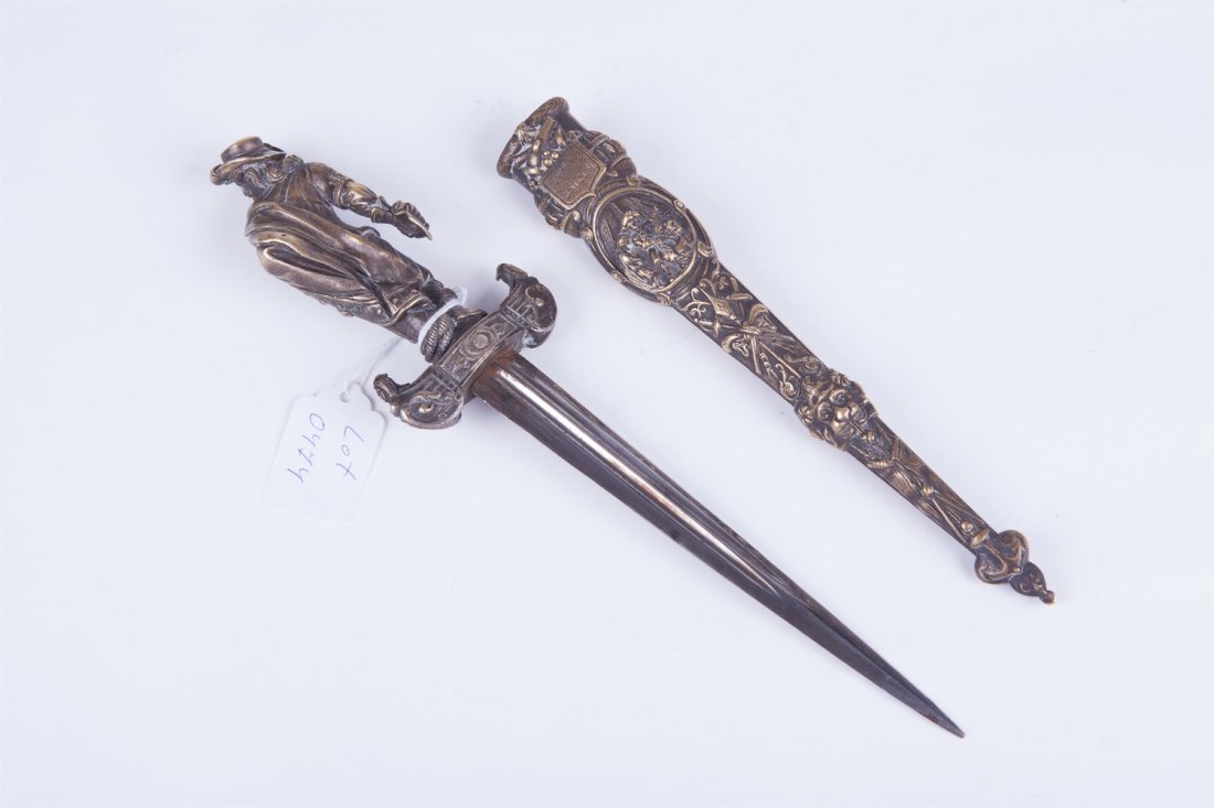 Danish navy romantic dagger. — image 2