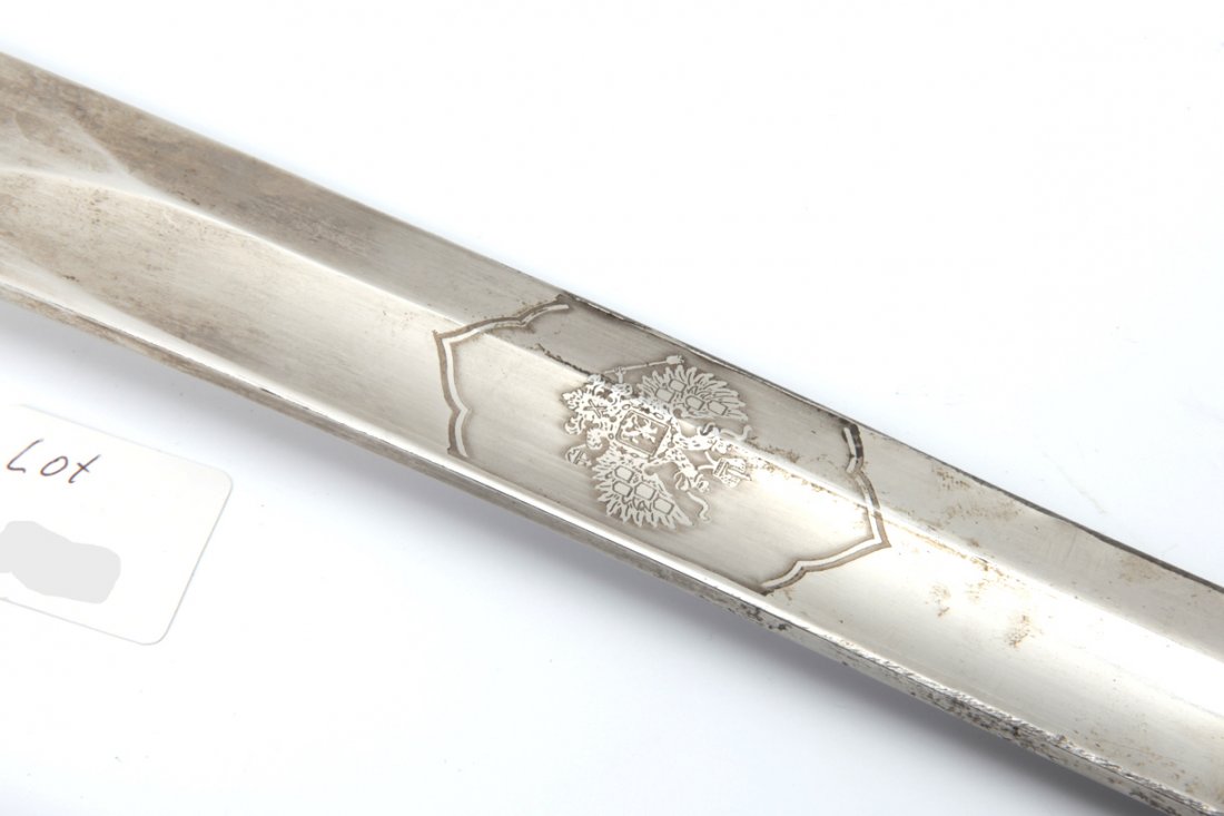 Russian officer sword, model 1881 year. — image 4