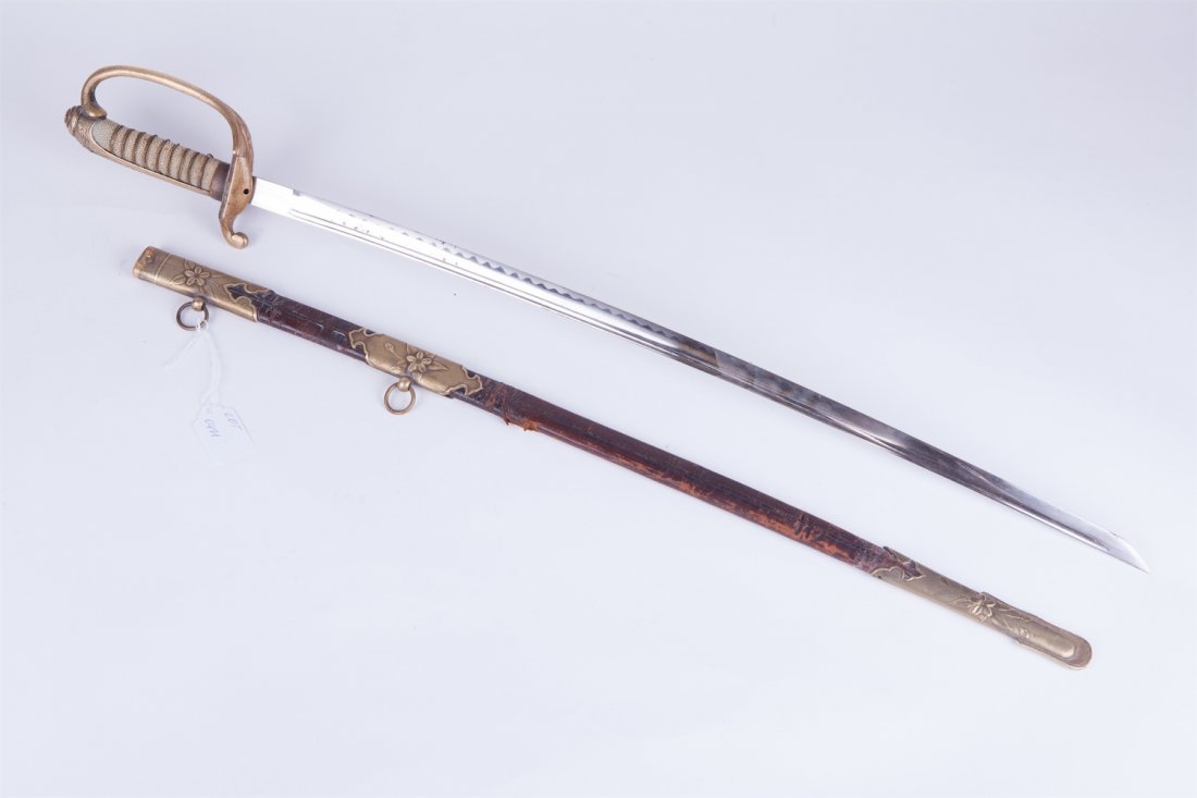 Japanese Japan WW2 WWII Navy Officer's Sword. — image 3
