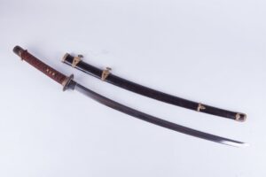 Japanese navy officer WW2 sword katana. — image 1