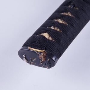 Wakizashi with 2 body cutting test. Hojoji Kunimasa. — image 5