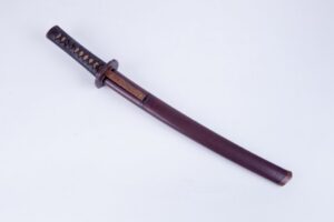 Wakizashi. Hirosuke, Shimada school. Suruga province. — image 1