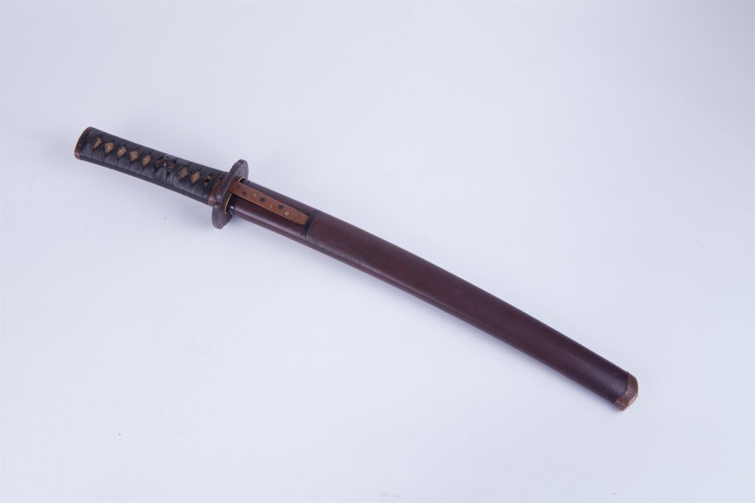 Wakizashi. Hirosuke, Shimada school. Suruga province. — image 2