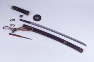 Wakizashi. Kongohiei school. 15 or 16 century. — image 4