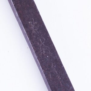 Yari in shirosaya. Signed. — image 4