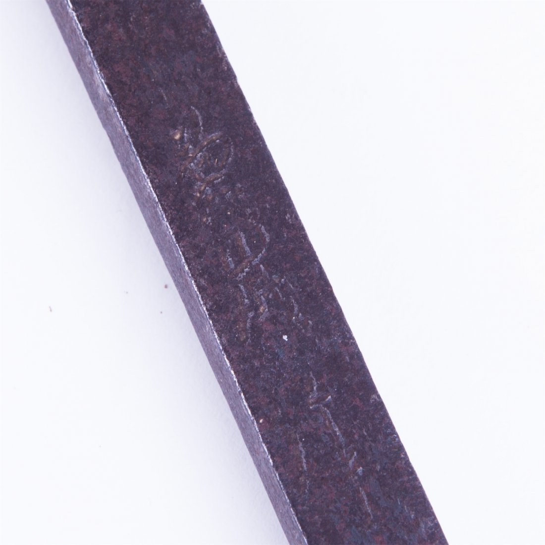 Yari in shirosaya. Signed. — image 4