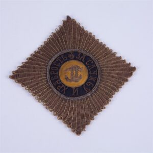 Russian sewn star for service and bravery. — image 1