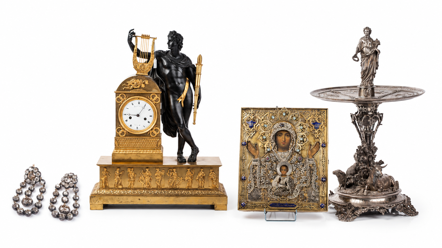 October 9, 2015 auction catalogue — Works of Art, Clocks, Jewellery and Amber