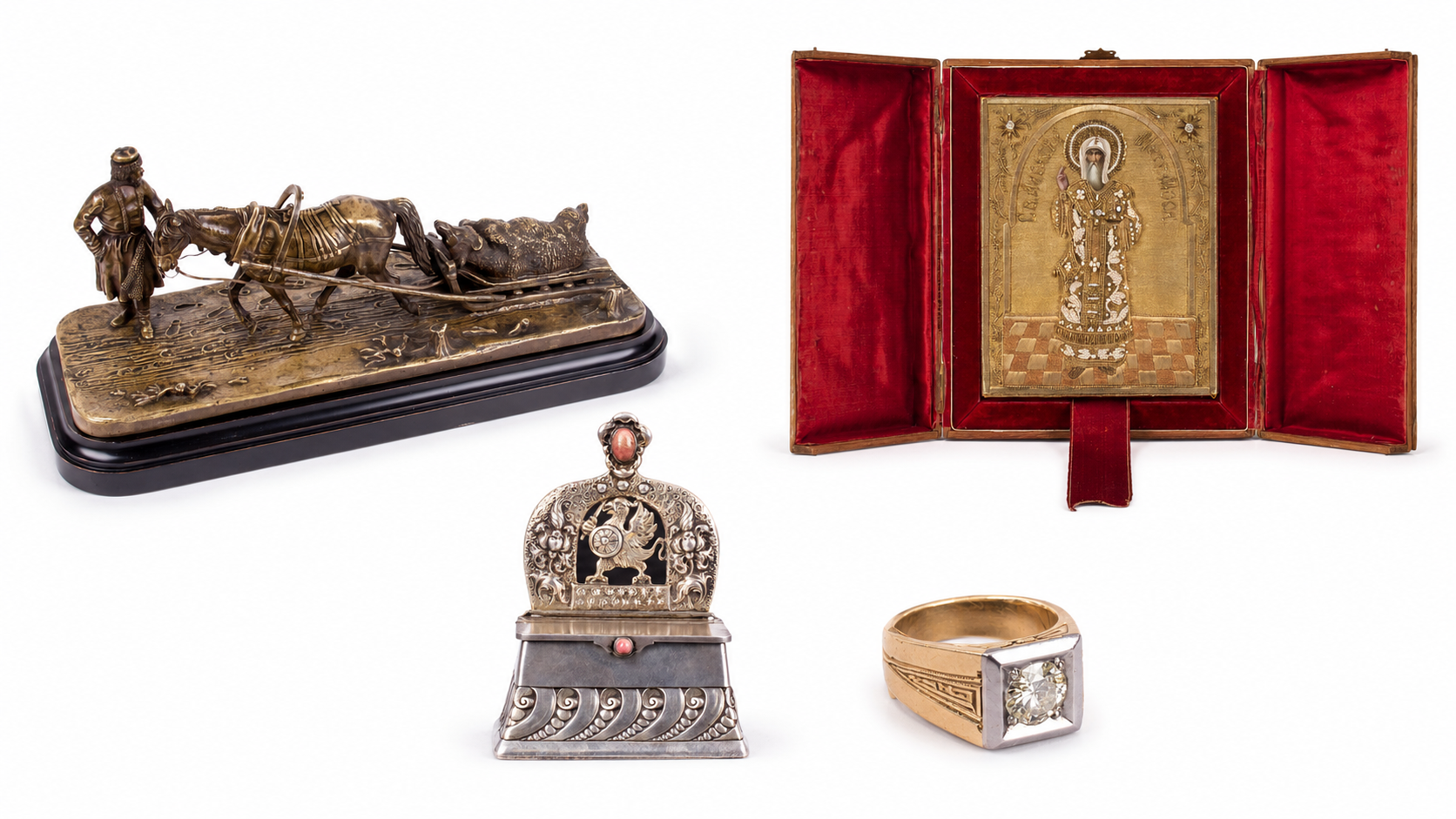 December 10, 2016 auction catalogue — Collection of Russian Works of Art and Icons
