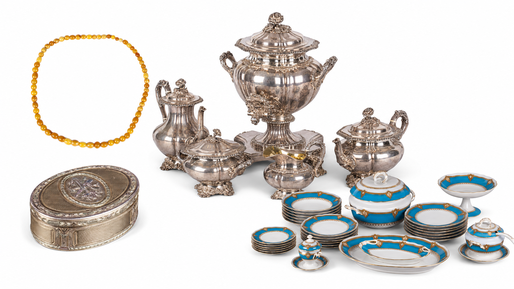 May 24, 2017 auction catalogue — Works of Art, Clocks, Jewellery, Amber and Silver