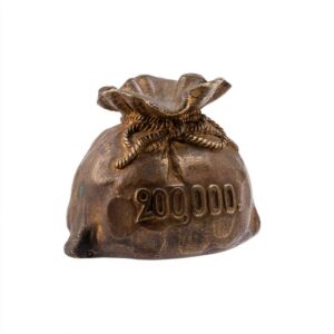 Russian cast bronze coin box — image 3