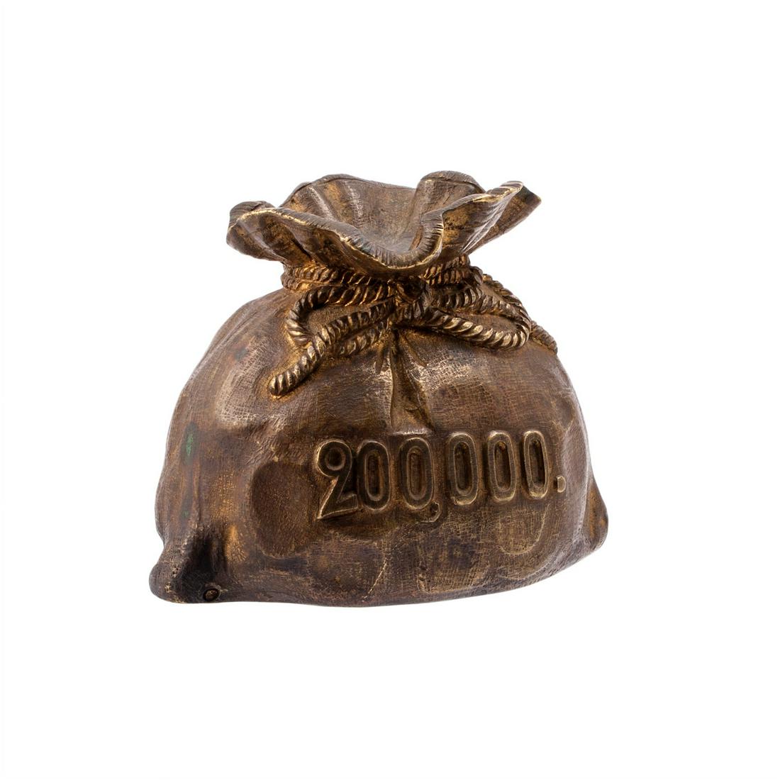 Russian cast bronze coin box — image 3