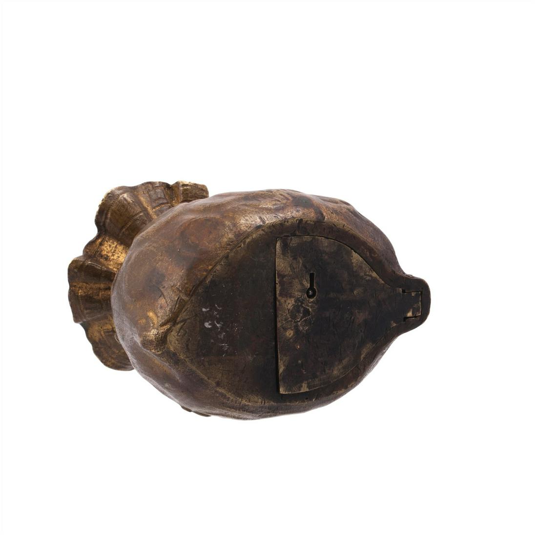 Russian cast bronze coin box — image 5