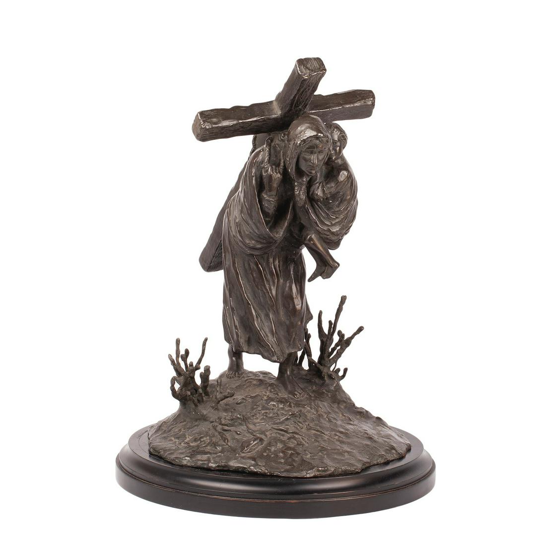 Extremely rare Russian bronze composition — image 1
