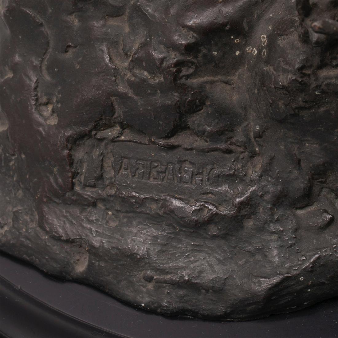 Extremely rare Russian bronze composition — image 5