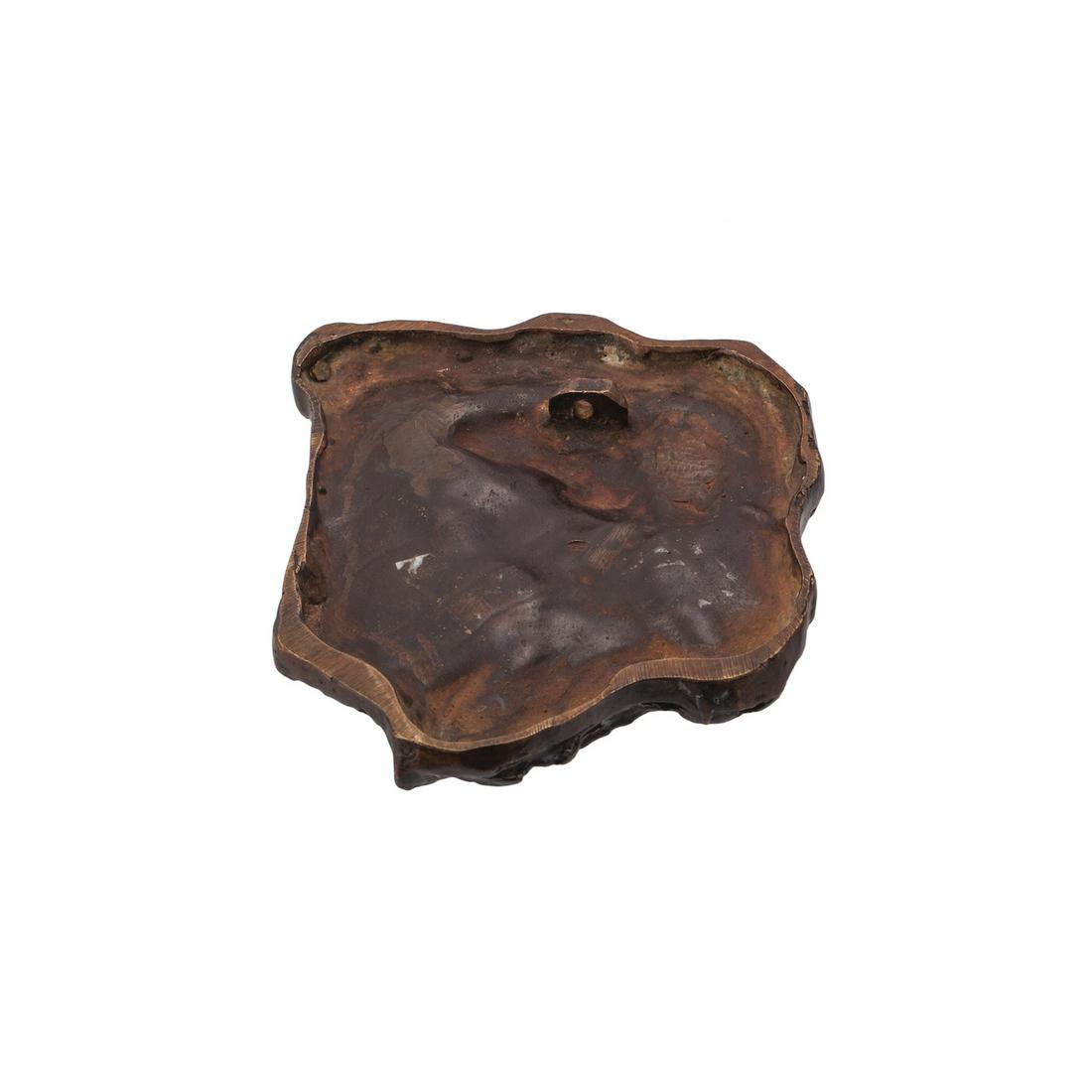 An unusual Russian bronze plaque. P. Troubetzkoy — image 2