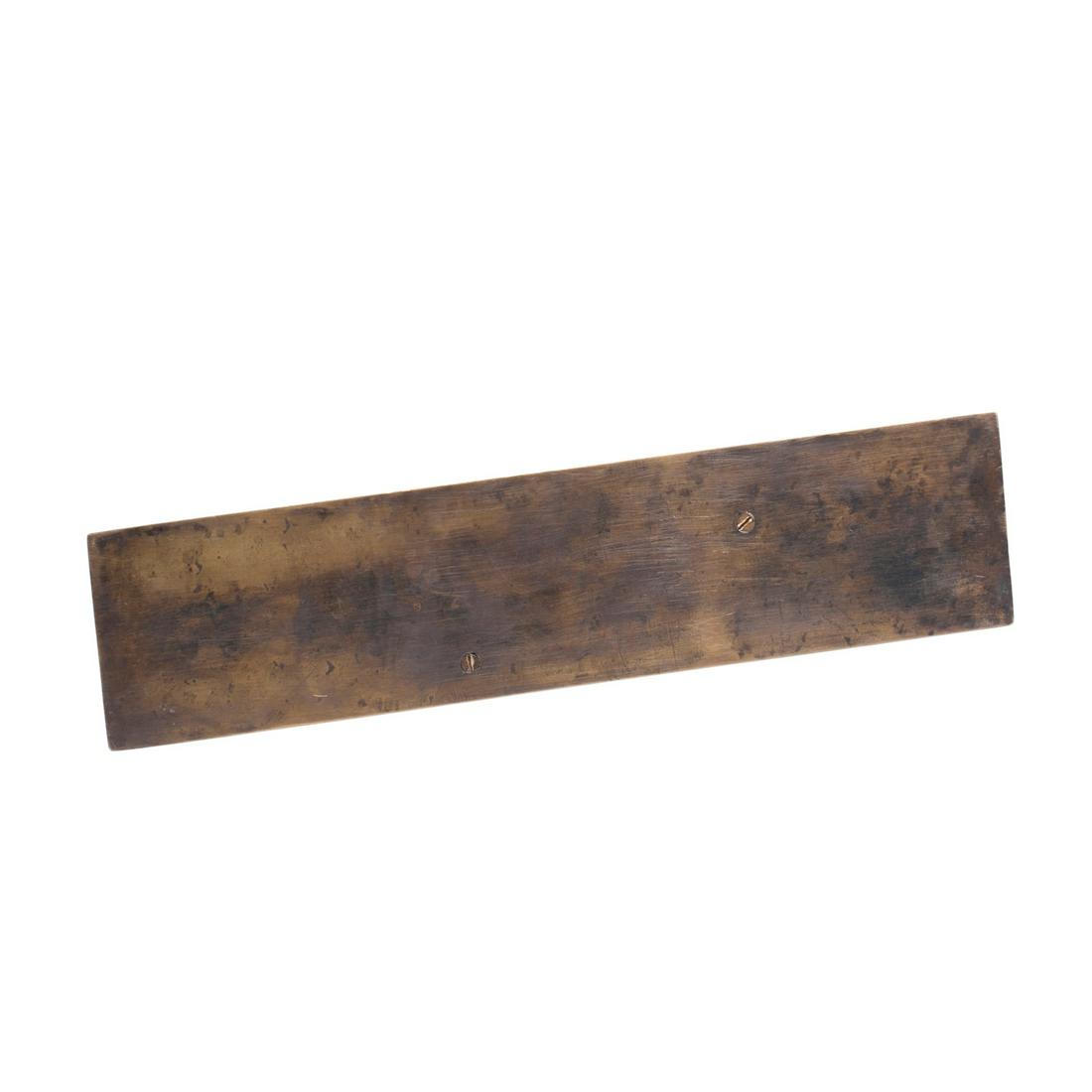 A Russian bronze paperweight. N. Liberich — image 4