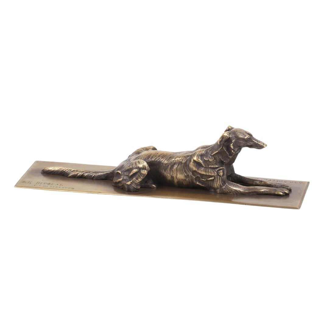 Russian bronze paperweight — image 2