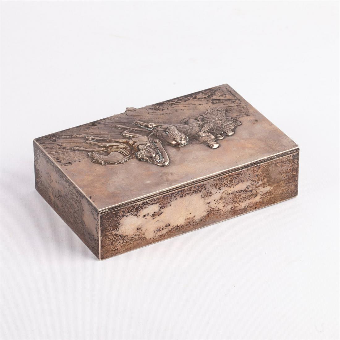 A Russian cigar box "Winter Troyka" — image 3