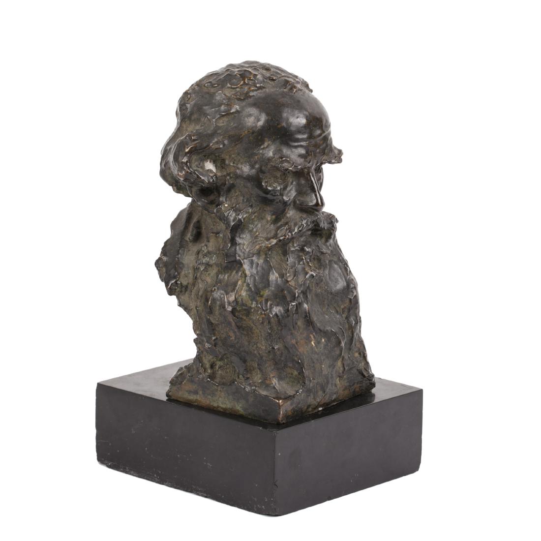 Bust of Leo Tolstoy. by Paolo Trubezkoy — image 2