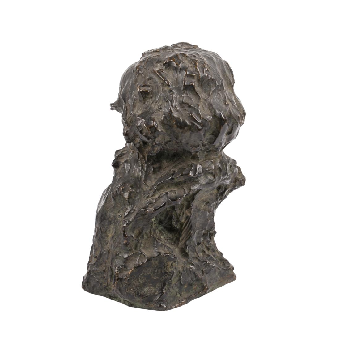 Bust of Leo Tolstoy. by Paolo Trubezkoy — image 3