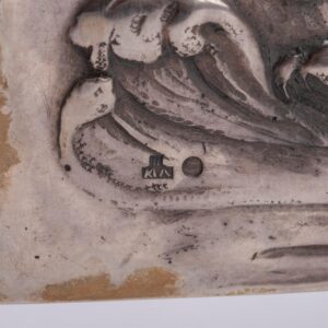 A Russian silver-gilt cigar box "Lighthouse" — image 6
