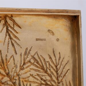 A Russian silver-gilt cigar box. Morozov — image 4