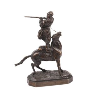 Bronze composition: "Cherkess".by E. Lanceray — image 3