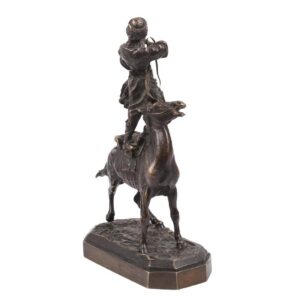 Bronze composition: "Cherkess".by E. Lanceray — image 4