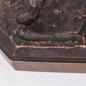 Bronze composition: "Cherkess".by E. Lanceray — image 6