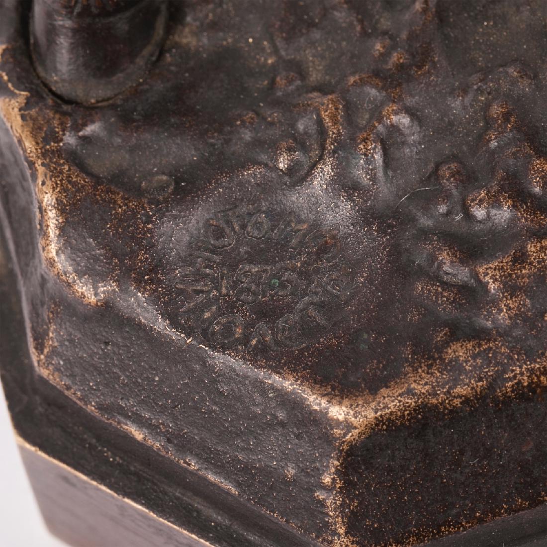 Bronze composition: "Cherkess".by E. Lanceray — image 7