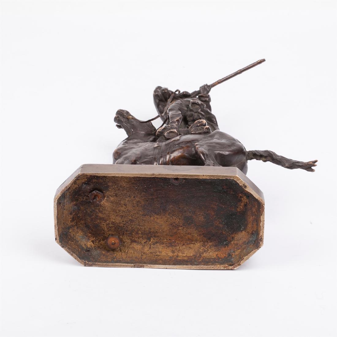 Bronze composition: "Cherkess".by E. Lanceray — image 8