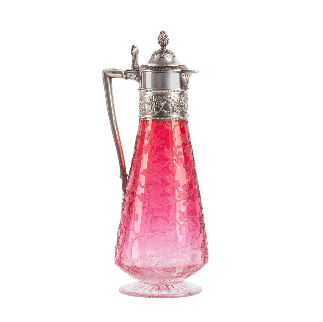 A Rare Faberge silver-gilt decanter — image 1