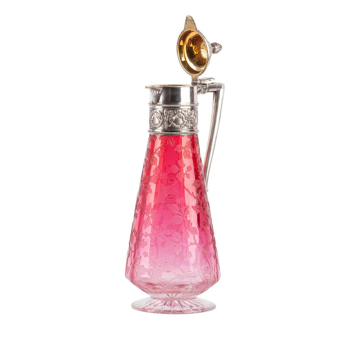 A Rare Faberge silver-gilt decanter — image 2