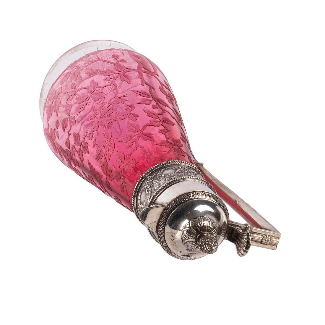 A Rare Faberge silver-gilt decanter — image 3