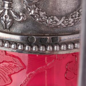 A Rare Faberge silver-gilt decanter — image 5